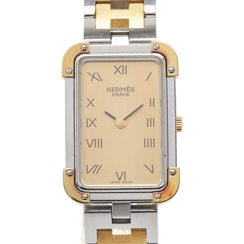 エルメス クルー ドゥ ジュール ステンレス スチール クォーツ