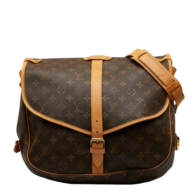 ルイヴィトン モノグラム ソムール35 ショルダーバッグ M42254