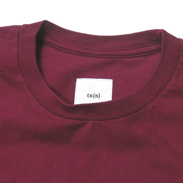 ts(s) バック ロゴ コットン Tシャツ