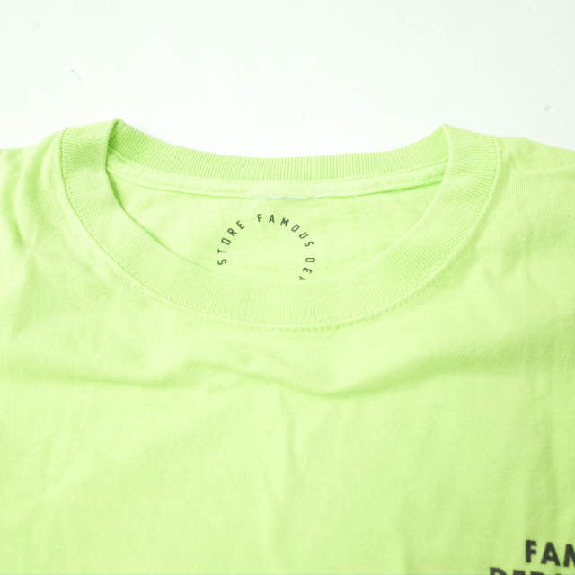 FAMOUS DEPARTMENT STORE プリント コットン Tシャツ