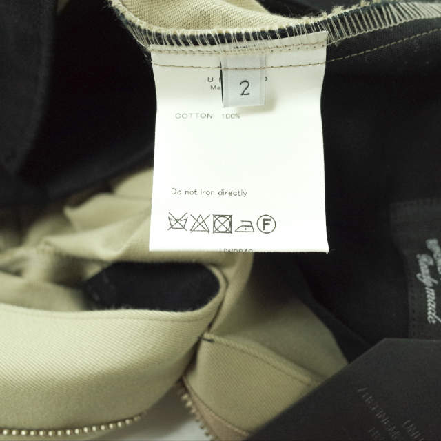 アンユーズド BELTED PANTS コットンパンツ