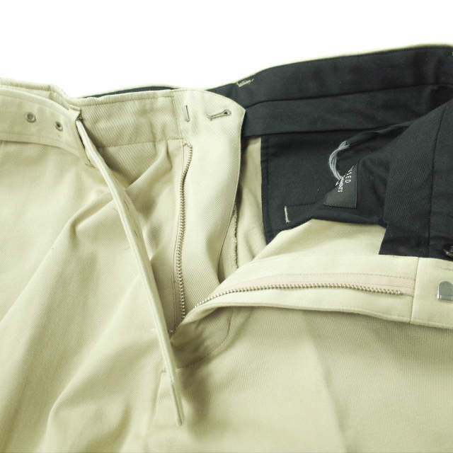 アンユーズド BELTED PANTS コットンパンツ