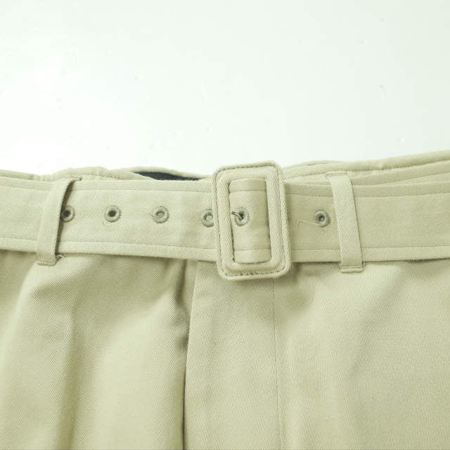 アンユーズド BELTED PANTS コットンパンツ