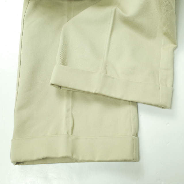アンユーズド BELTED PANTS コットンパンツ