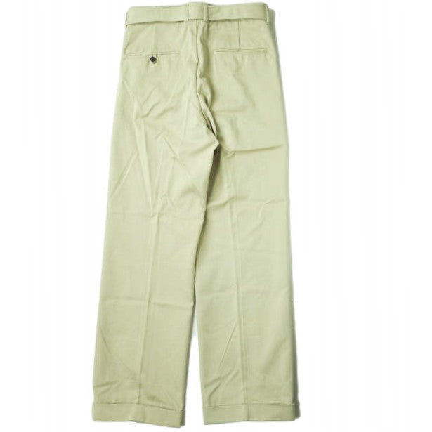 アンユーズド BELTED PANTS コットンパンツ