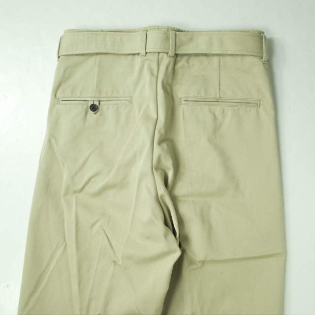 アンユーズド BELTED PANTS コットンパンツ