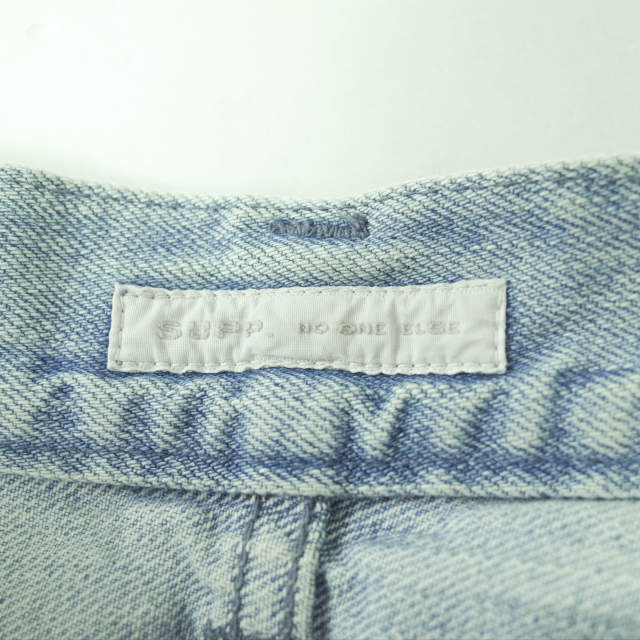 SUPP. no one else コットンフレアデニムパンツ