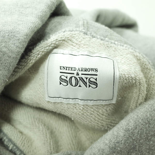 UNITED ARROWS & SONS スウェット フーディ プルオーバー