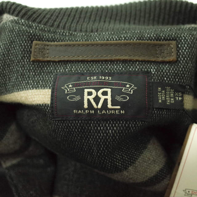 ダブルアールエル Leather Car Coat カウハイドジャケット