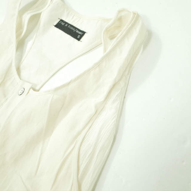 rag&bone レイヤード デザイン テンセル ロング ブラウス