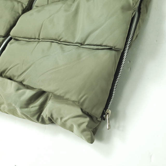 フーデッド中綿ミリタリーコート