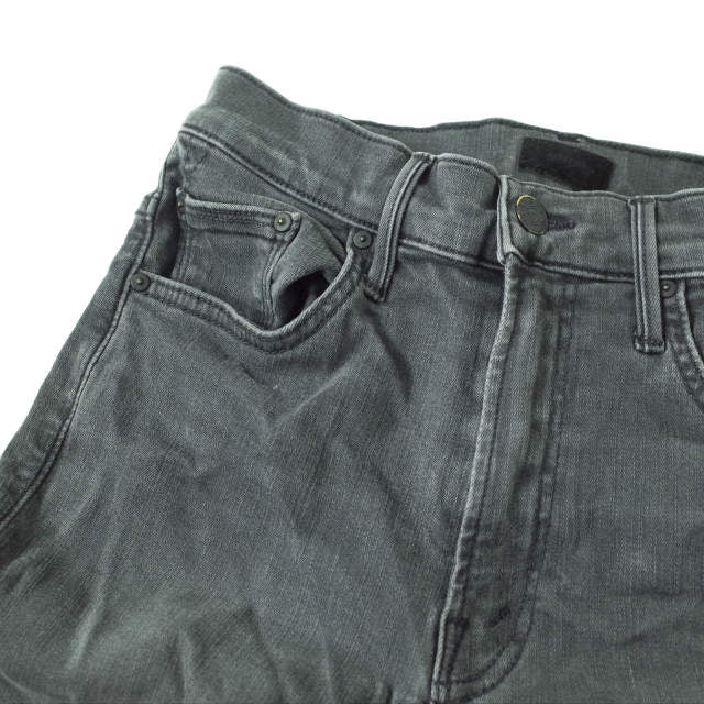 MOTHER INSIDER CROP STEP FRAY デニム パンツ