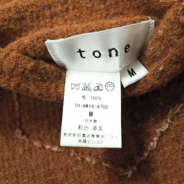 tone TO-AW15-KT02 ウール ニット