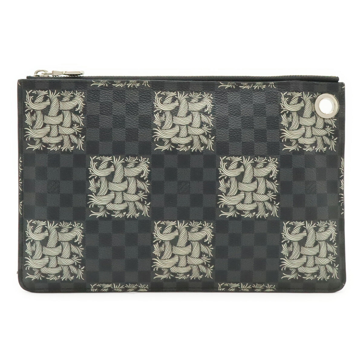ルイヴィトン ポシェット ジュールPM ダミエグラフィット クラッチバッグ