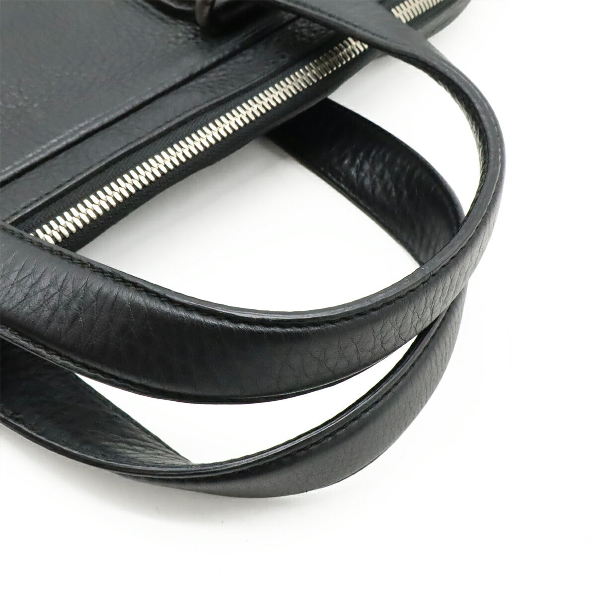 グッチ インターロッキング G レザー ブリーフケース