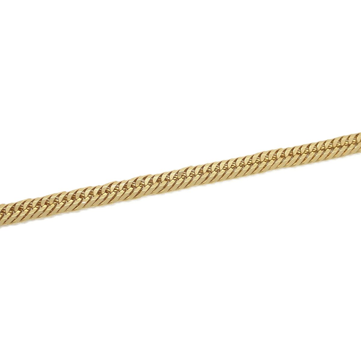 Au750喜平12面トリプルネックレス