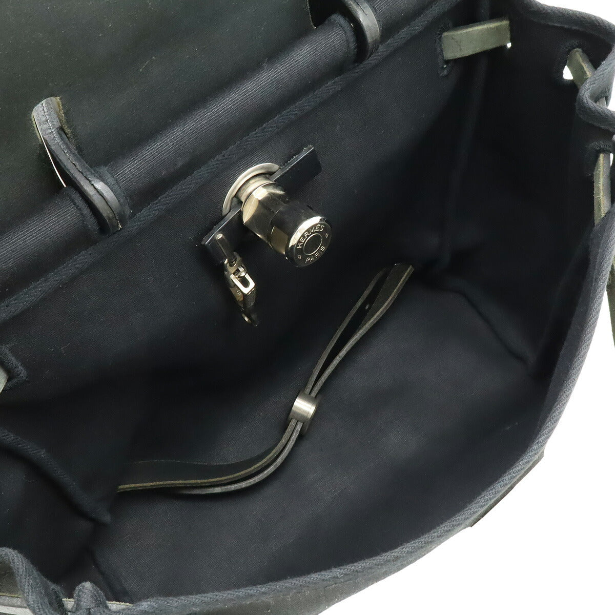 エルメス エールバッグアドPM トワルオフィシエ レザー 2wayバッグ