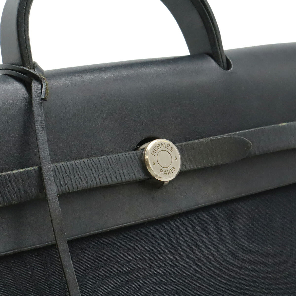 エルメス エールバッグアドPM トワルオフィシエ レザー リュックサック