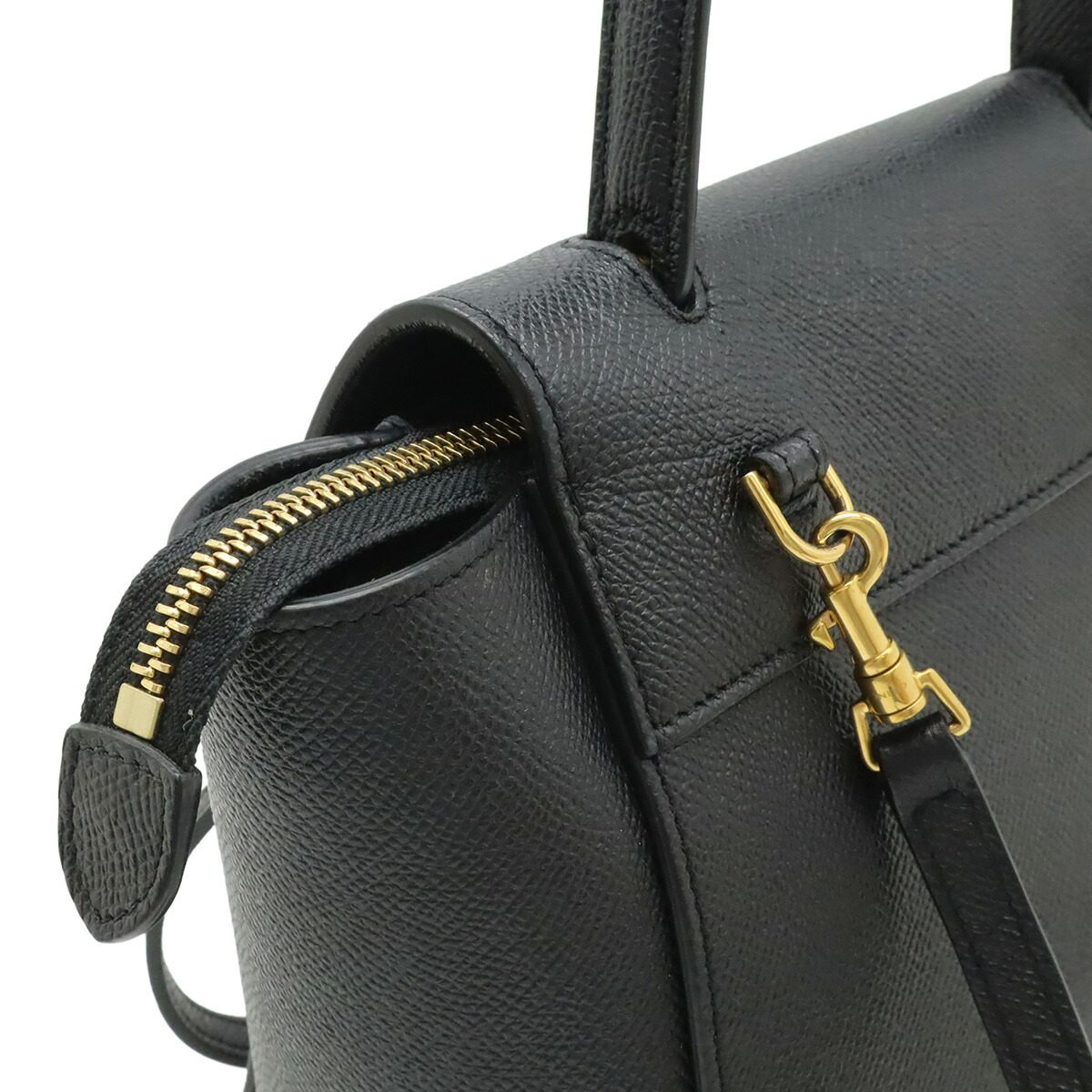 セリーヌ ベルトバッグ レザー2wayバッグ