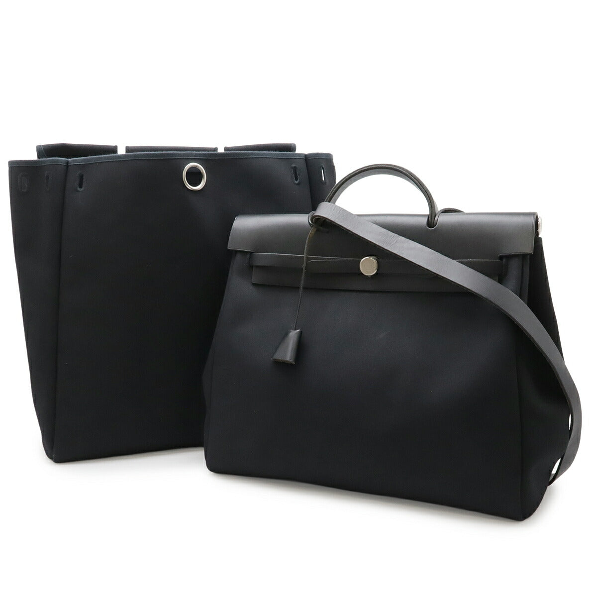 エルメス エールバッグMM トワルオフィシエ レザー 2wayバッグ