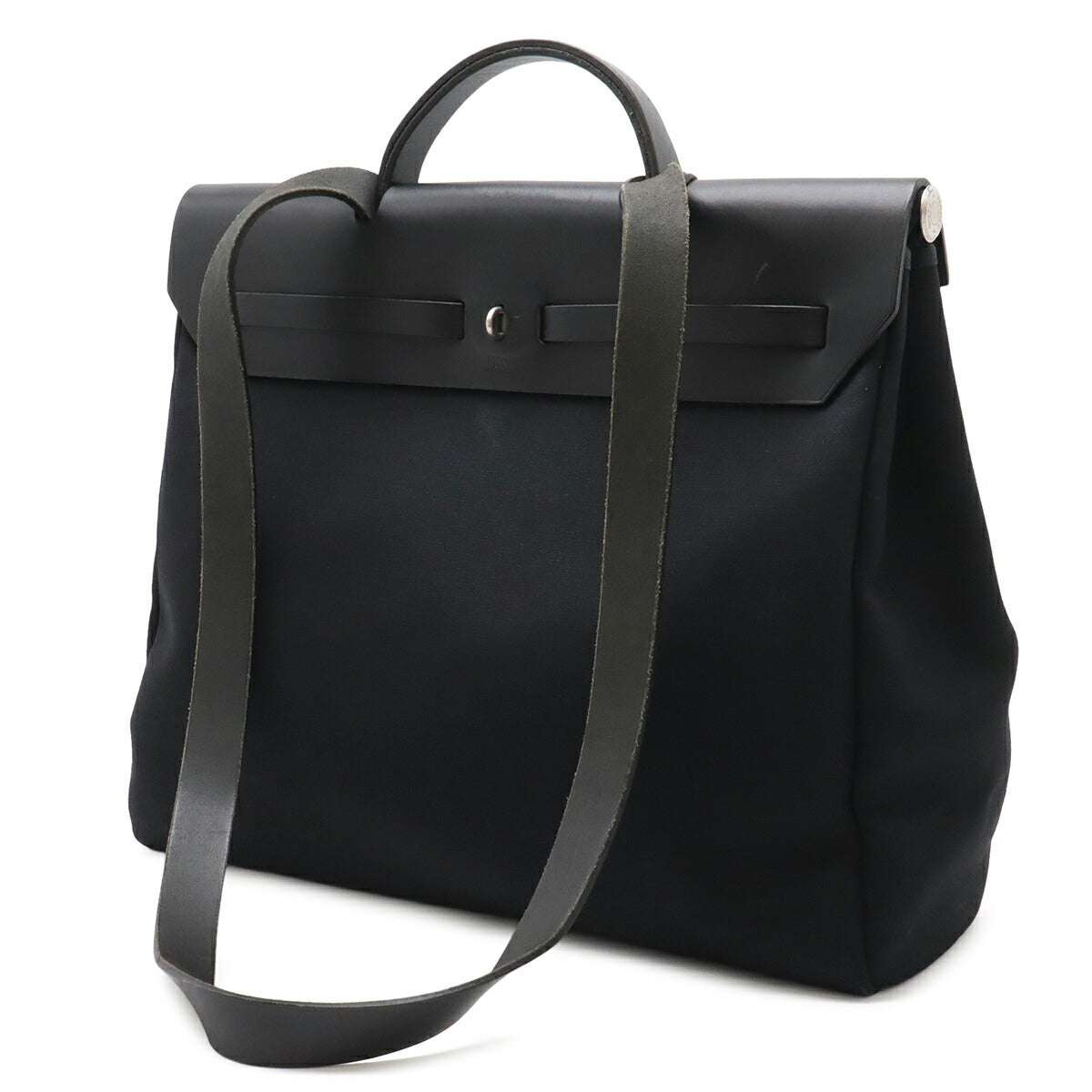 エルメス エールバッグMM トワルオフィシエ レザー 2wayバッグ