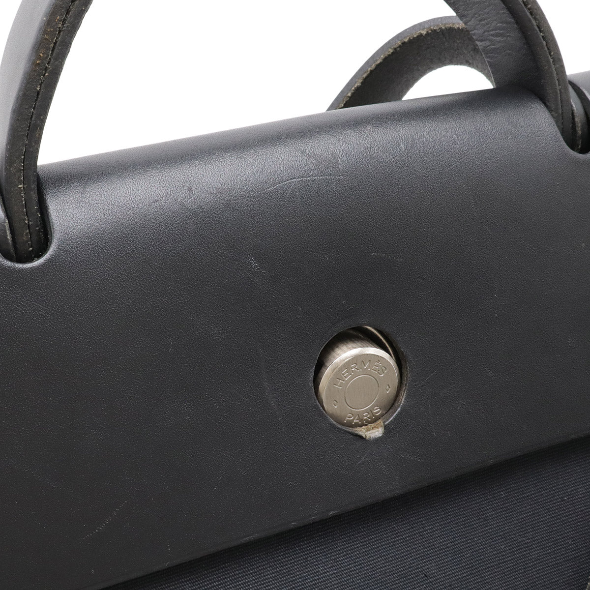 エルメス エールバッグMM トワルオフィシエ レザー 2wayバッグ