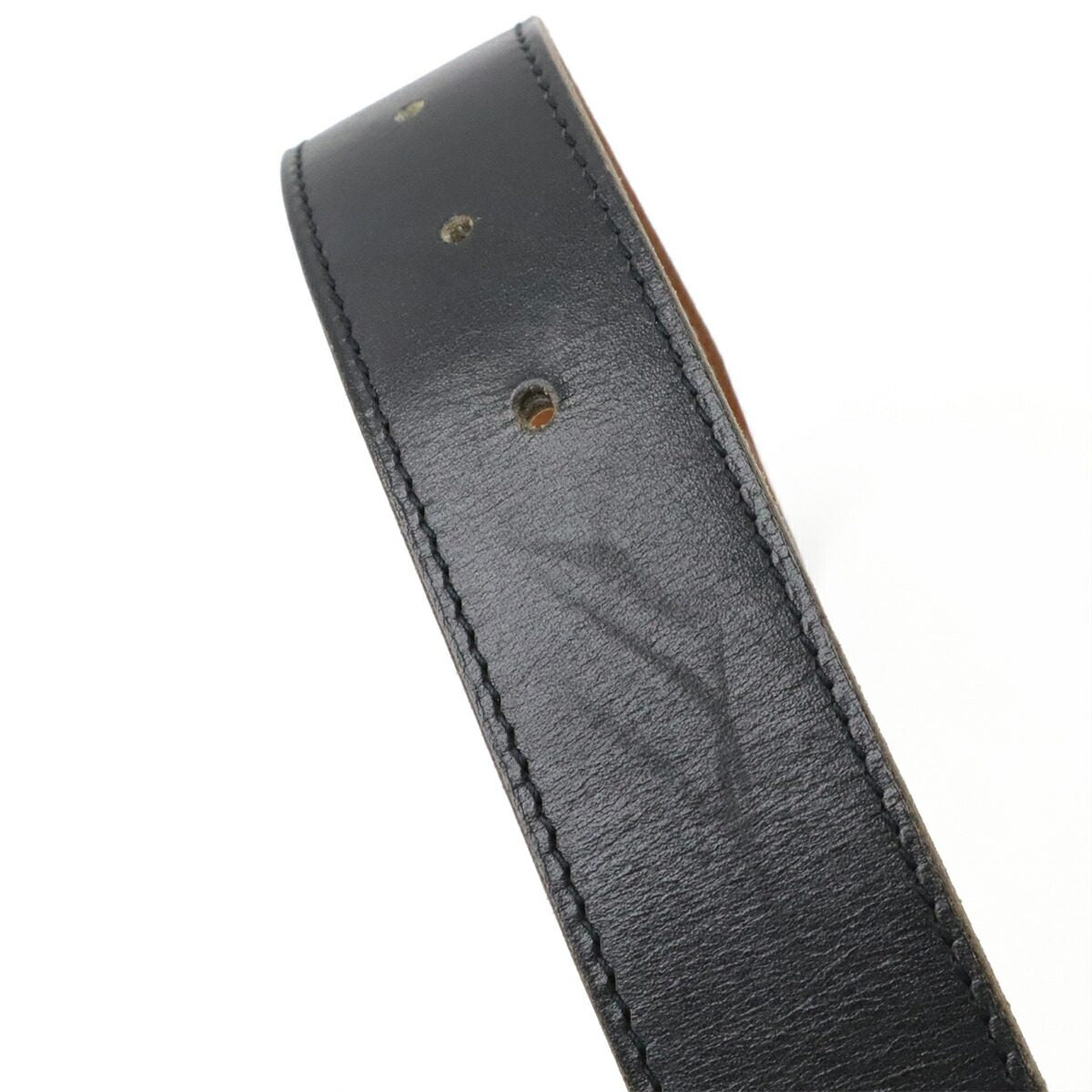 エルメス トゥアレグ シルバー レザーベルト