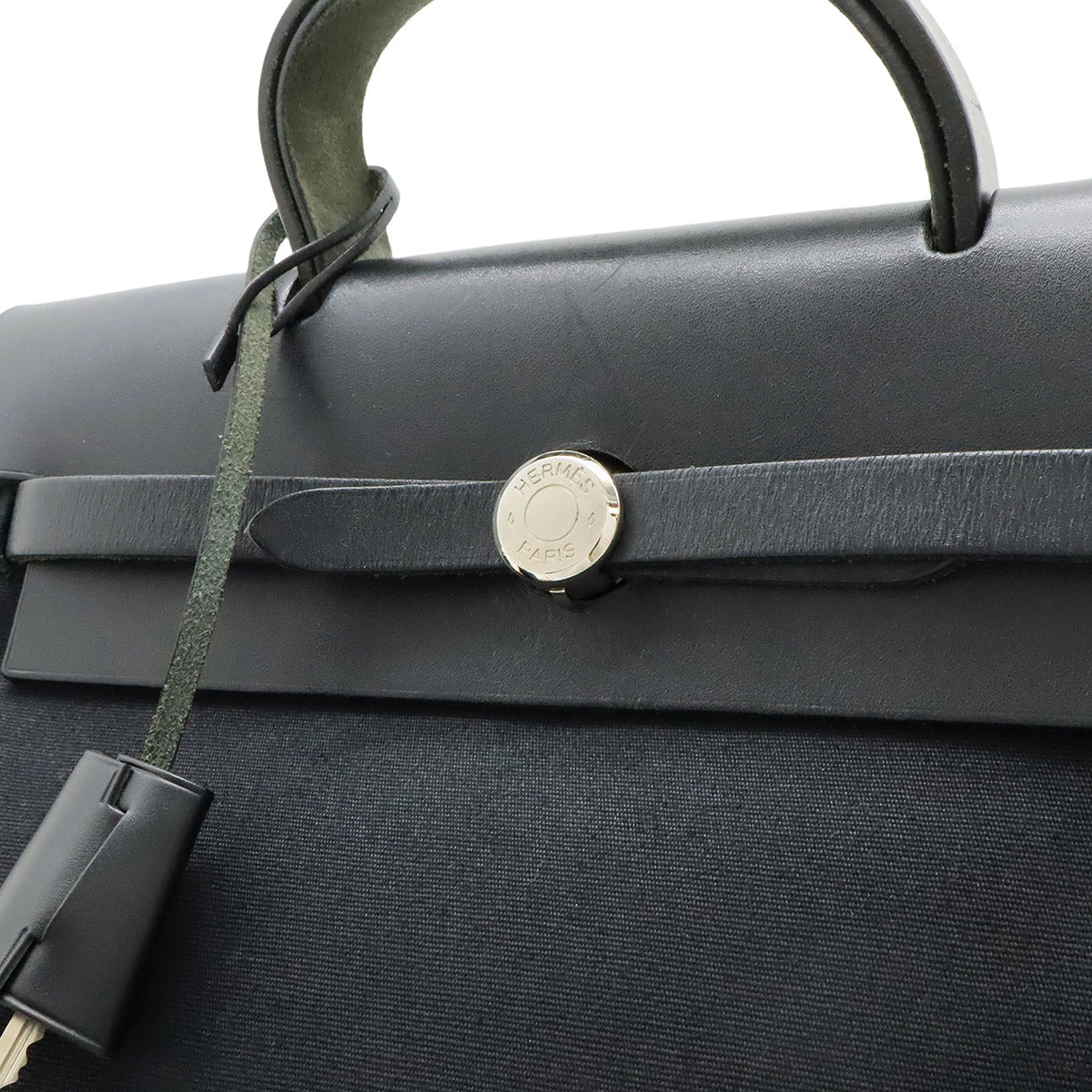 エルメス エールバッグアドPM トワルオフィシエ レザー リュックサック