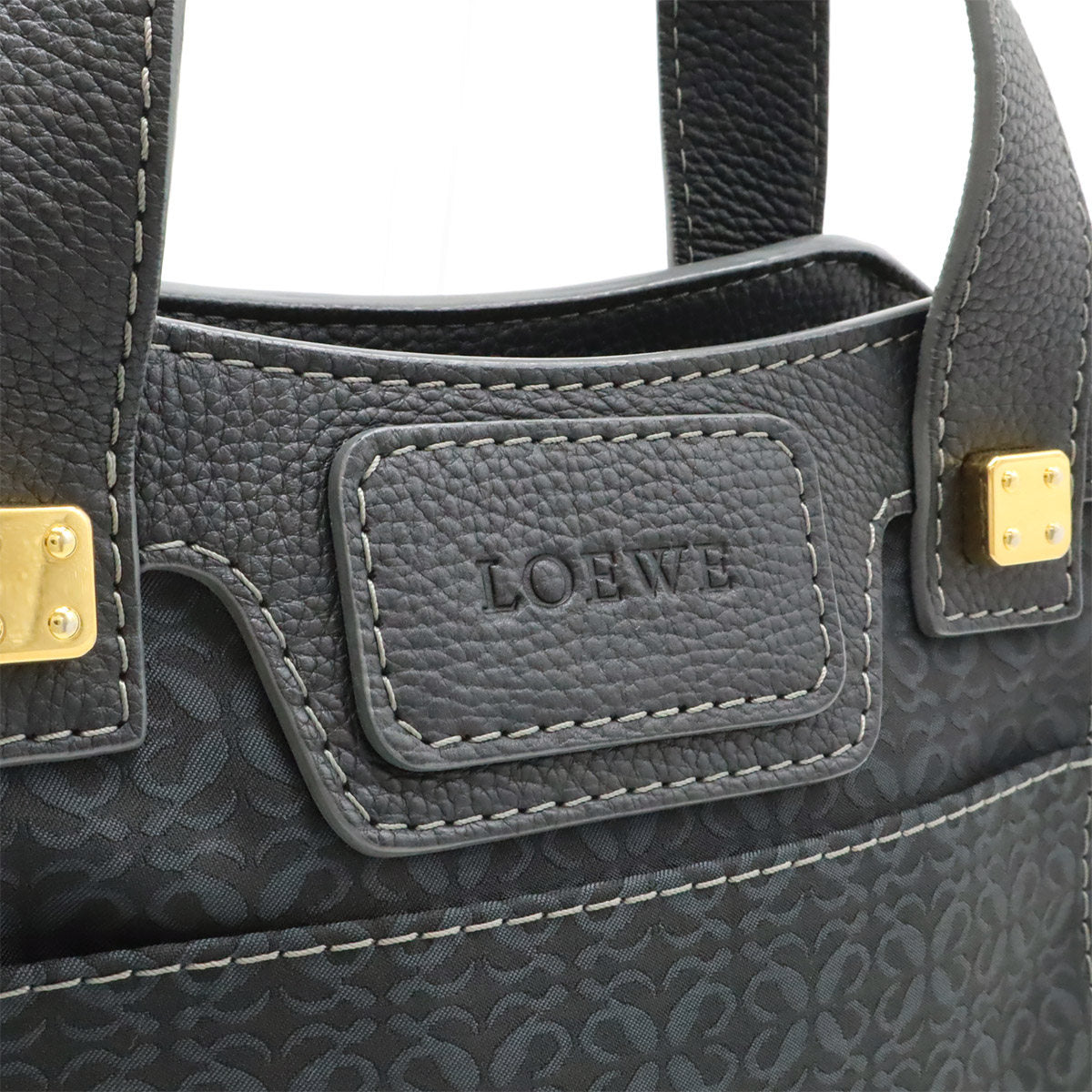 ロエベ ナイロンキャンバス2wayトートバッグ