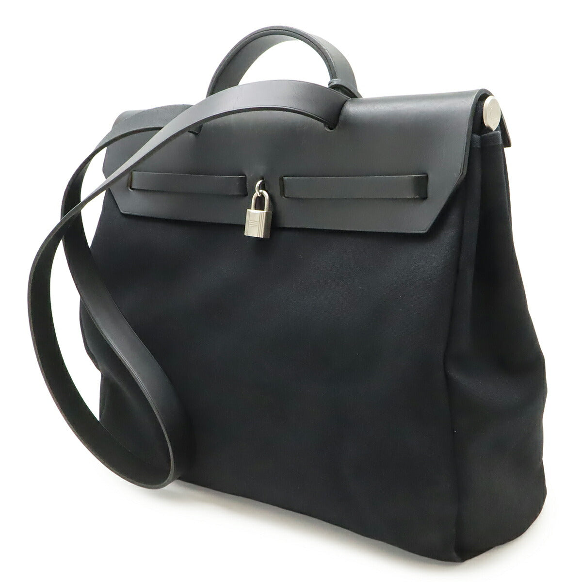 エルメス エールバッグMM トワルオフィシエ レザー 2wayバッグ
