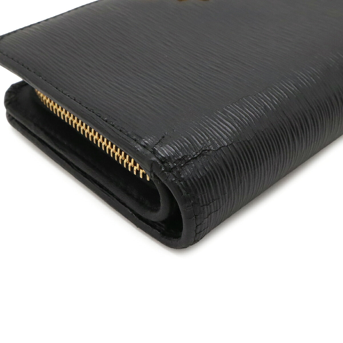 プラダ Vitello Move レザー二つ折り財布