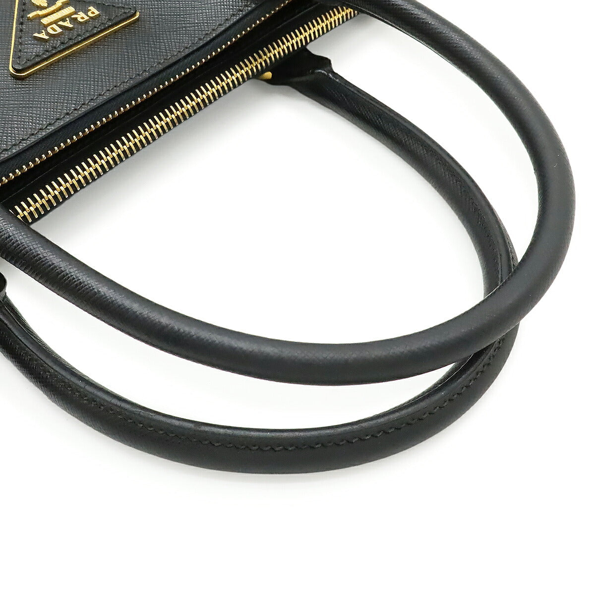プラダ ガレリア レザー ハンドバッグ