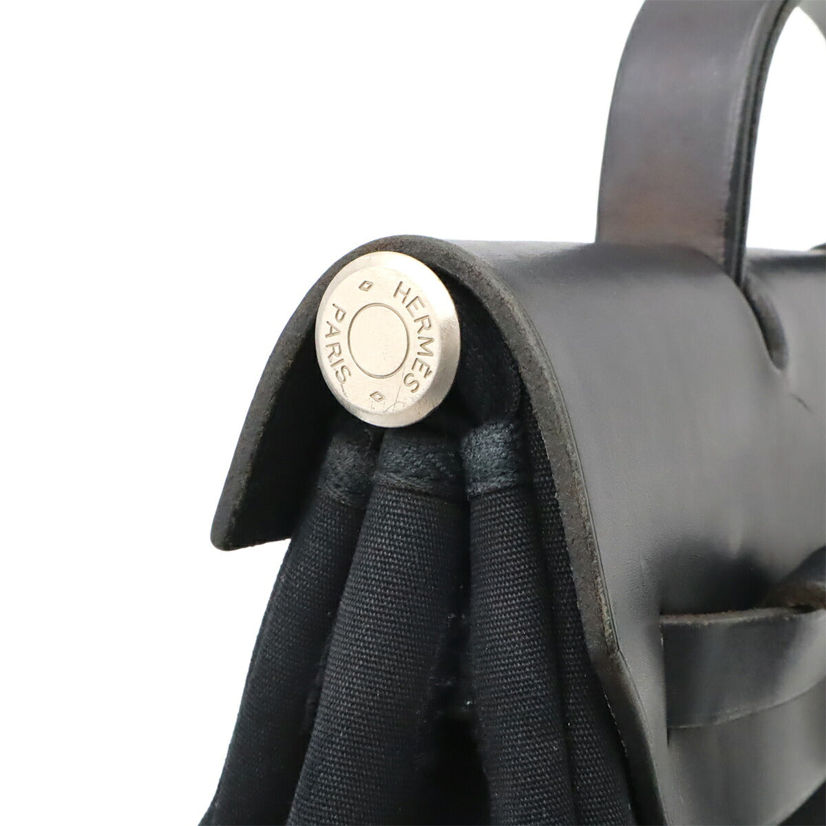 エルメス エールバッグアドPM トワルオフィシエ レザー バックパック