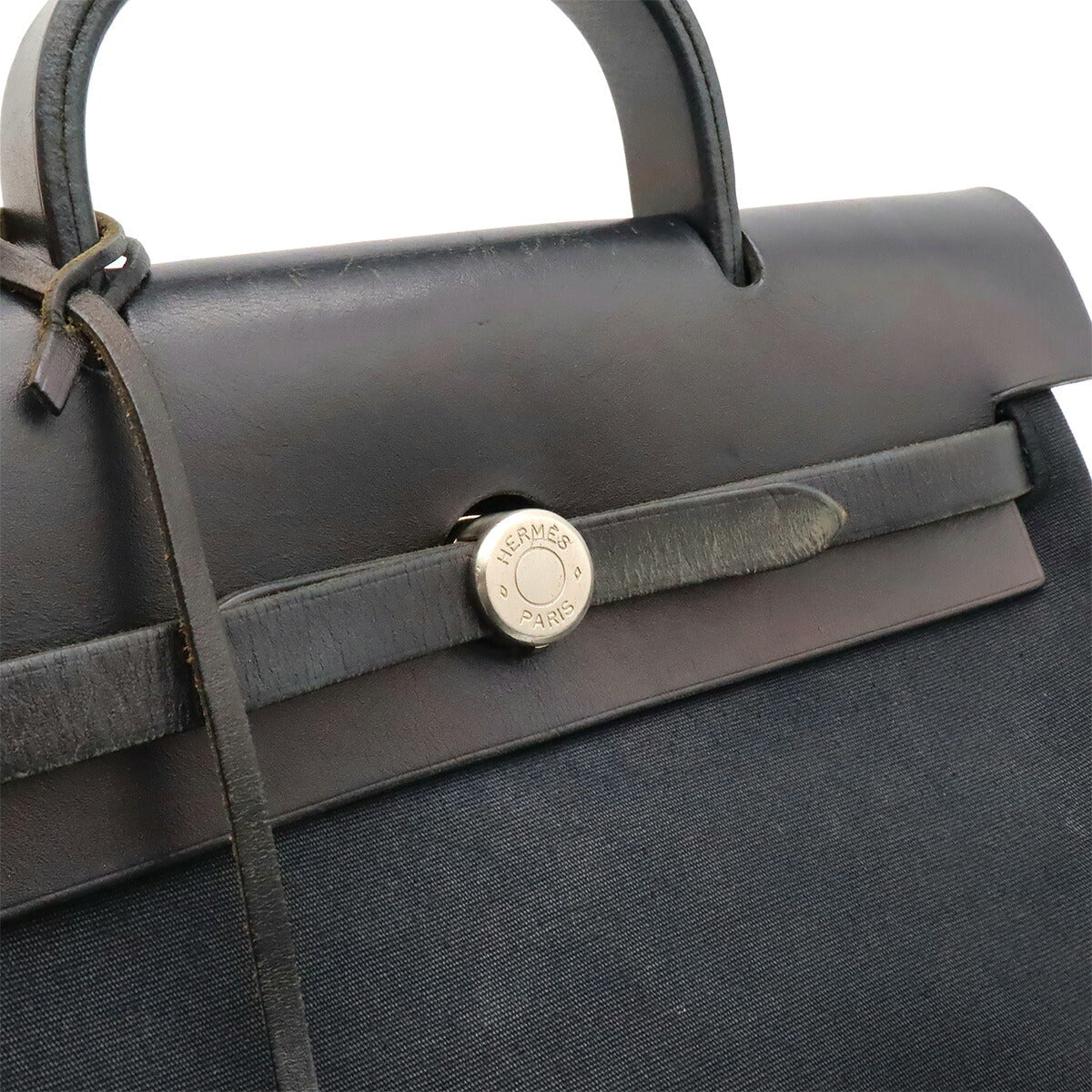 エルメス エールバッグアドPM トワルオフィシエ レザー バックパック