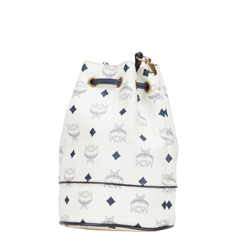 エムシーエム ヴィセトス レザーショルダーバッグ