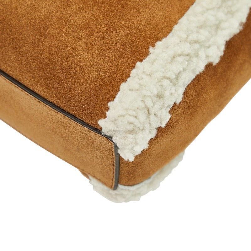 JIMMY CHOO シアリング スエード 2WAY バッグ