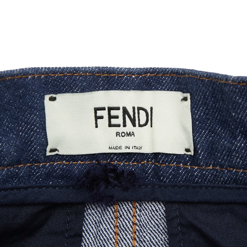フェンディ デニムコットンスカート