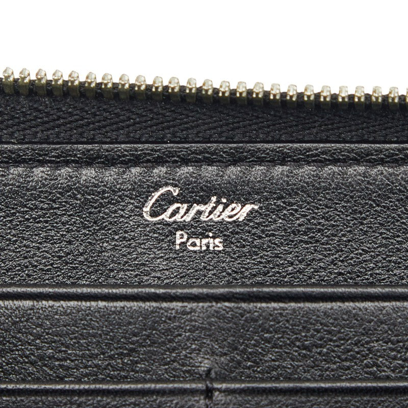 カルティエ ハッピーバースデー パテントレザー 長財布