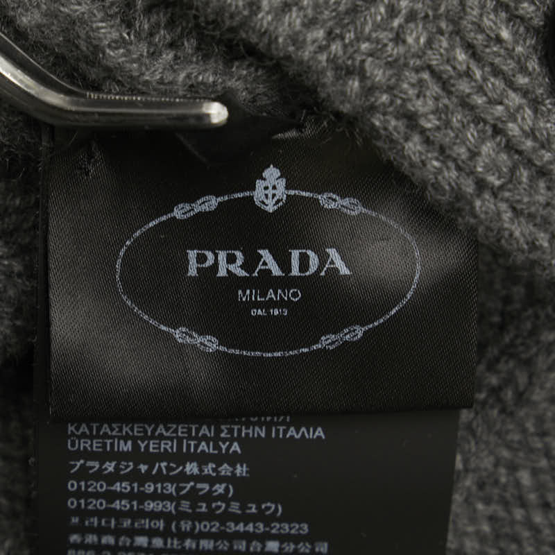 プラダ カシミヤカーディガン