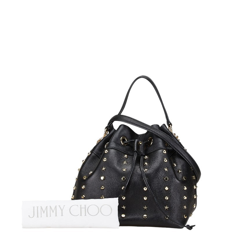 ジミーチュウ BON BON BUCKET S レザー2wayバッグ
