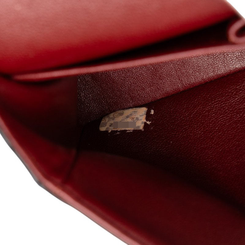 シャネル マトラッセ ココマーク ダブルフラップ ラムスキン ショルダーバッグ