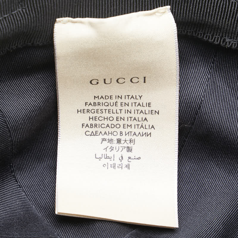 グッチ ホースビット レザー バケットハット