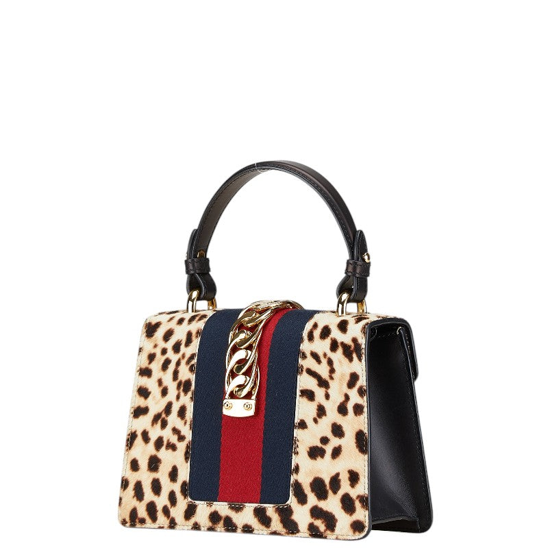 グッチ シルヴィ ハラコ 2wayバッグ