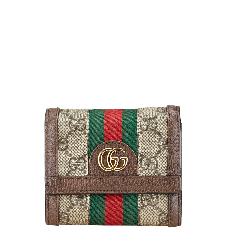グッチ オフィディア GGスプリーム PVCレザー 財布