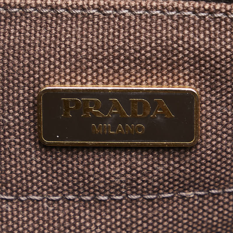 プラダ カナパ キャンバス トートバッグ
