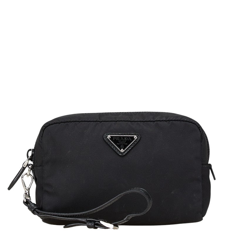 プラダ ヴェラ Re-Nylon トライアングルロゴ ナイロンポーチ