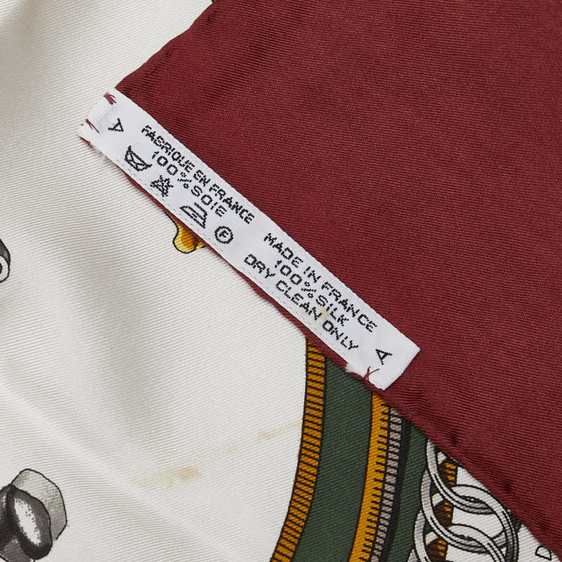エルメス REPRISEカレ90 シルクスカーフ