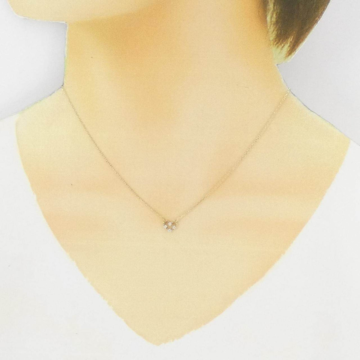 ジュピター K10イエローゴールド ダイヤモンドネックレス