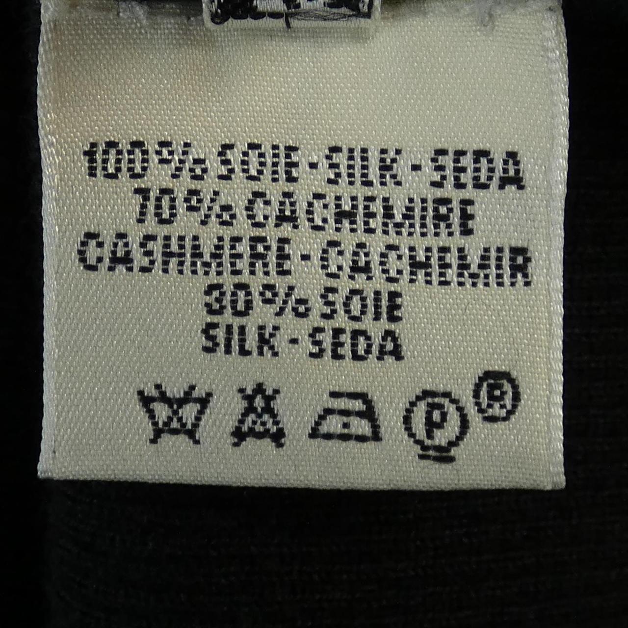 エルメス シルクカシミヤトップス