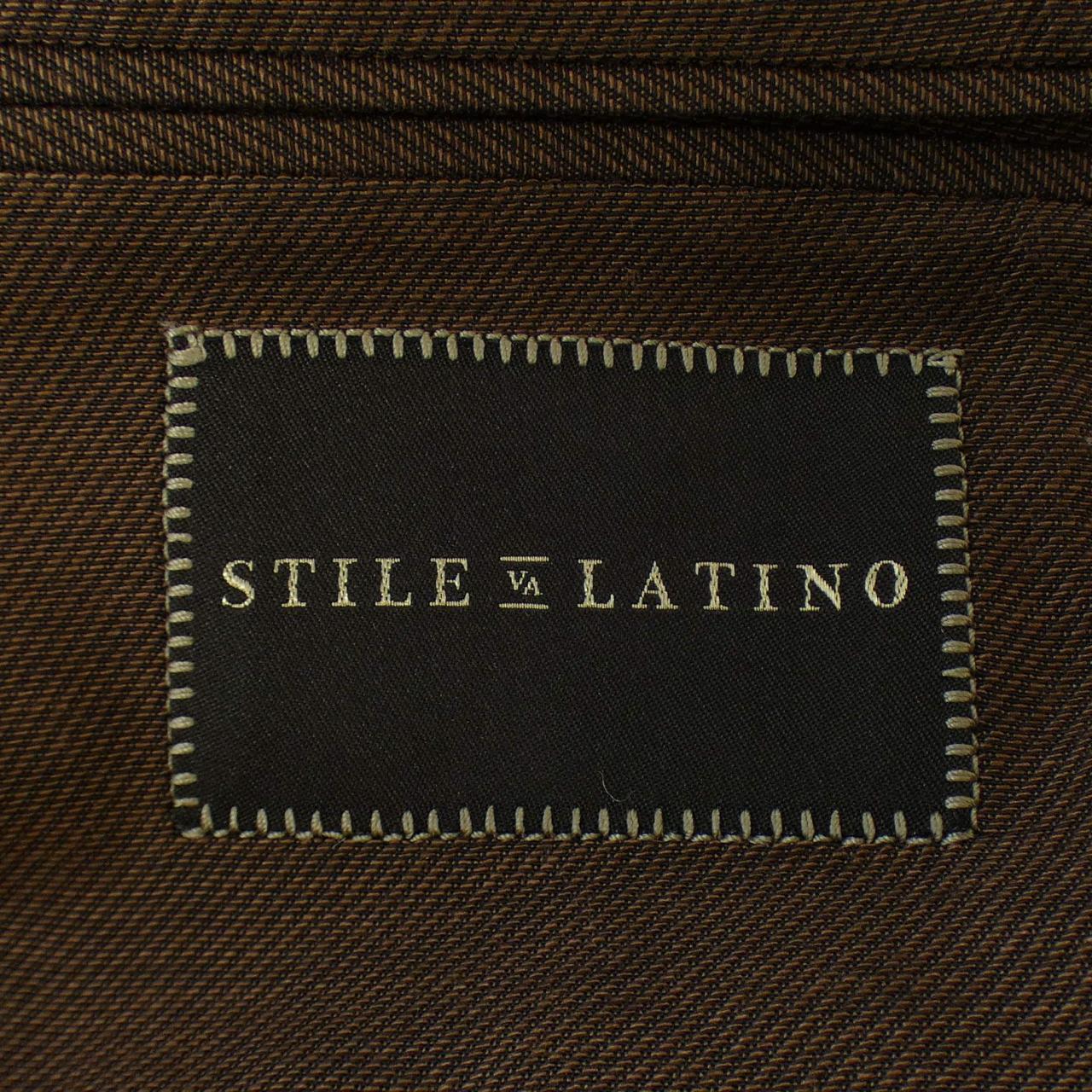 Stile Latino Napoli チェック ウール ジャケット